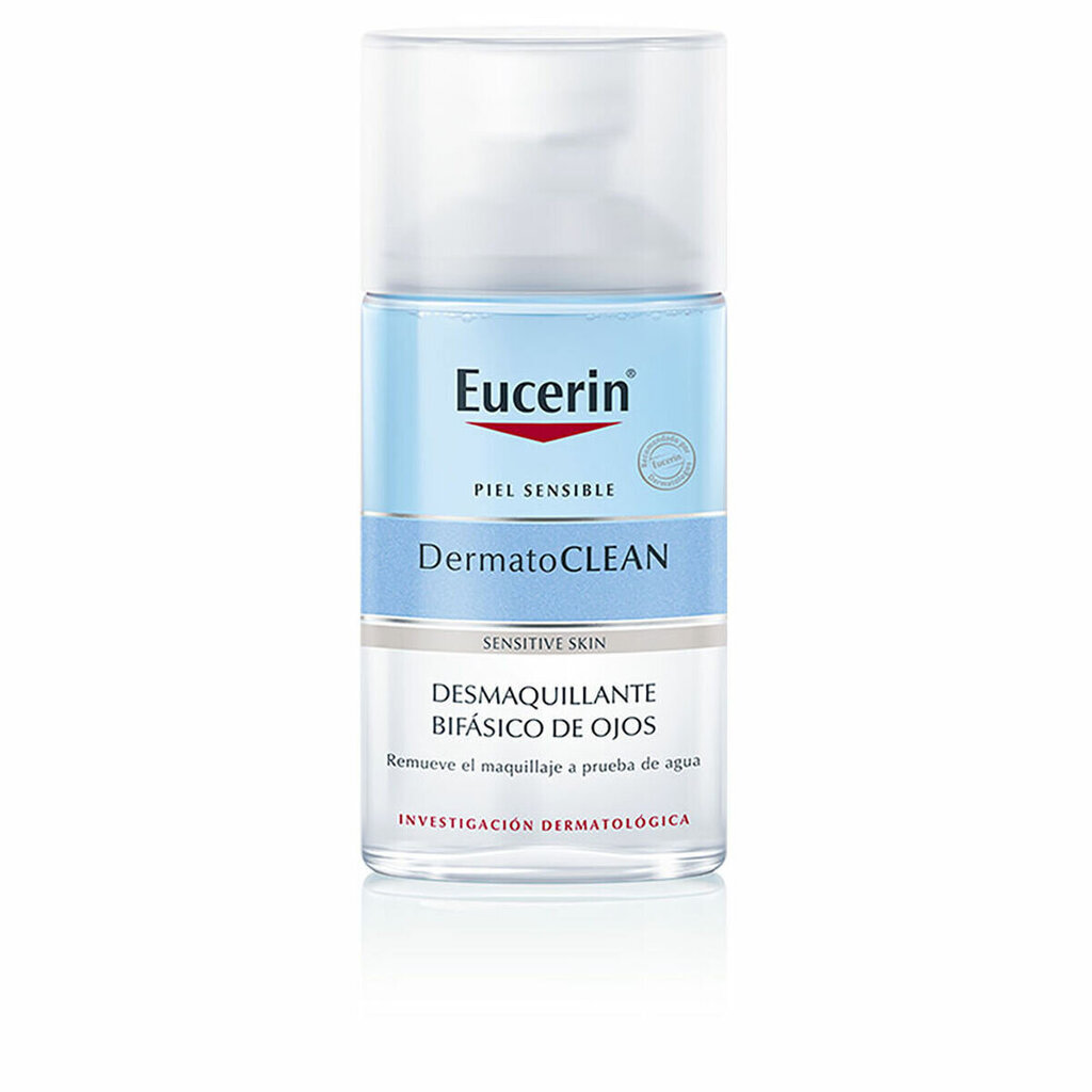 Meikinpoistoaine Eucerin DermatoCLEAN (125 ml) (dermatologinen kosmetiikka) hinta ja tiedot | Kasvojen puhdistusaineet | hobbyhall.fi