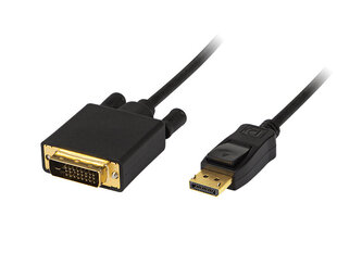 DVI-kaapeli - DisplayPort 1.8 m hinta ja tiedot | Kaapelit ja adapterit | hobbyhall.fi