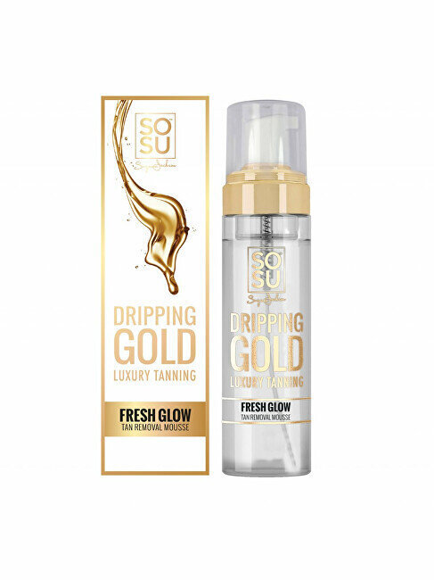 Vartalovaahto rusketuksen poistamiseen SoSu Dripping Gold Fresh Glow, 150 ml hinta ja tiedot | Vartalovoiteet ja -emulsiot | hobbyhall.fi