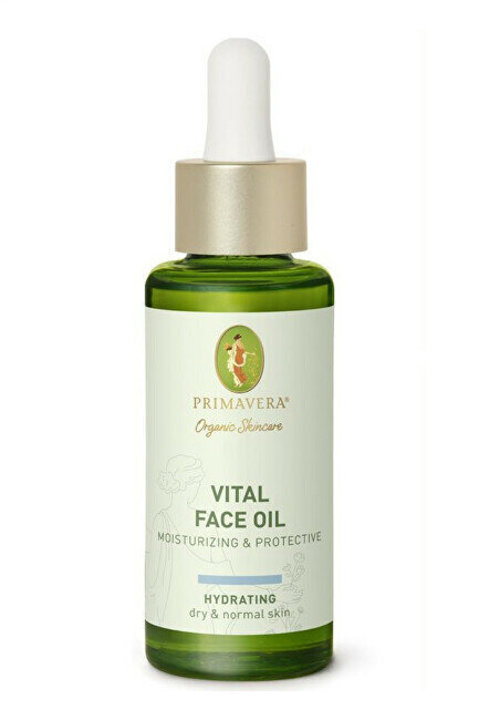 Kasvoöljy Primavera Vital Face Oil Moisturizing & Protective, 30 ml hinta ja tiedot | Kasvoöljyt ja seerumit | hobbyhall.fi