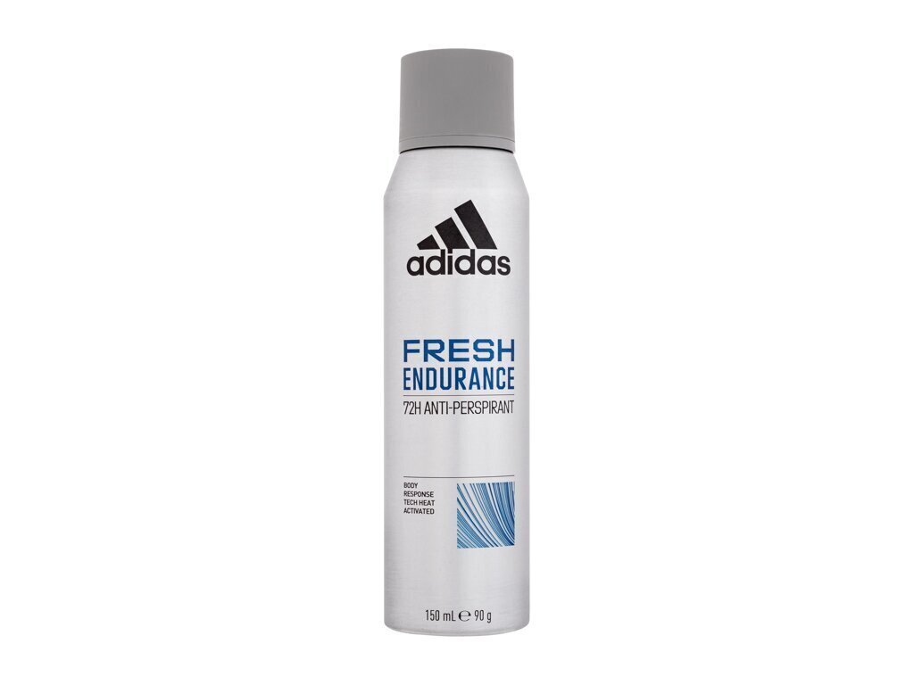 Spray deodorantti miehille Adidas Fresh Endurance 72h 150 ml hinta ja tiedot | Deodorantit | hobbyhall.fi