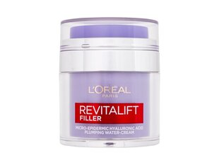 Kasvovoide L'Oréal Paris Revitalift Filler, 50 ml hinta ja tiedot | Kasvovoiteet | hobbyhall.fi