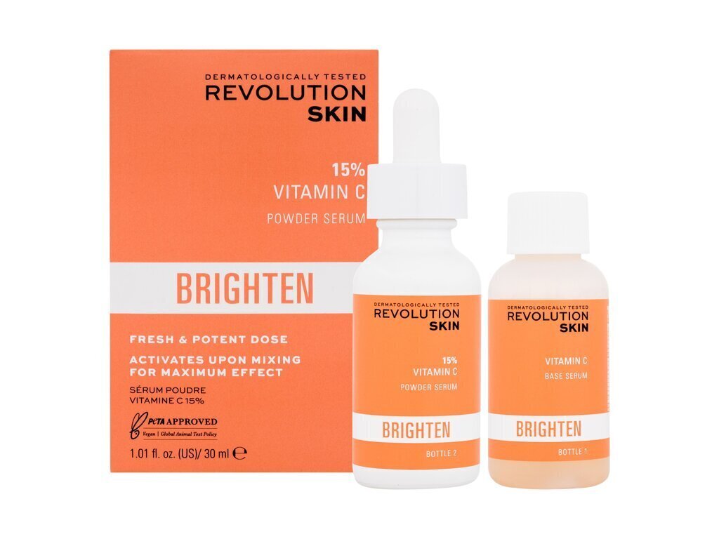Kasvoseerumi Revolution Skincare Vitamin C, 30 ml hinta ja tiedot | Kasvoöljyt ja seerumit | hobbyhall.fi