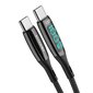 Blitzwolf BW-TC23 USB-C cable to USB-C, 100W 1.8m (black) hinta ja tiedot | Kaapelit ja adapterit | hobbyhall.fi