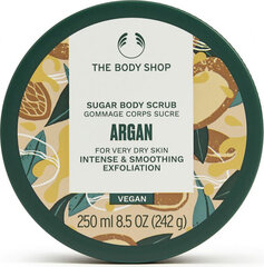 Vartalokuorinta The Body Shop Body Exfoliator Argan, 250 ml hinta ja tiedot | The Body Shop Hajuvedet ja kosmetiikka | hobbyhall.fi