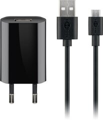 Goobay, Micro-USB 5 W, 1 m hinta ja tiedot | Kaapelit ja adapterit | hobbyhall.fi