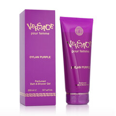 Suihkugeeli Versace Dylan Purple, 200 ml hinta ja tiedot | Versace Vartalonhoito | hobbyhall.fi