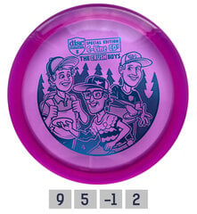 Frisbeegolfkiekko Discmania Distance Driver C-Line CD1 Crushboys, violetti hinta ja tiedot | Frisbeegolf | hobbyhall.fi