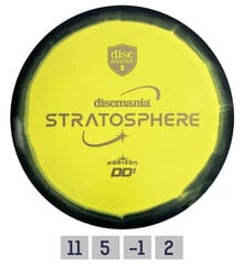 Frisbeegolfkiekko Discmania Fairway Driver S-Line Horizon DD1 Stratosfere kiekkogolf, keltainen hinta ja tiedot | Frisbeegolf | hobbyhall.fi