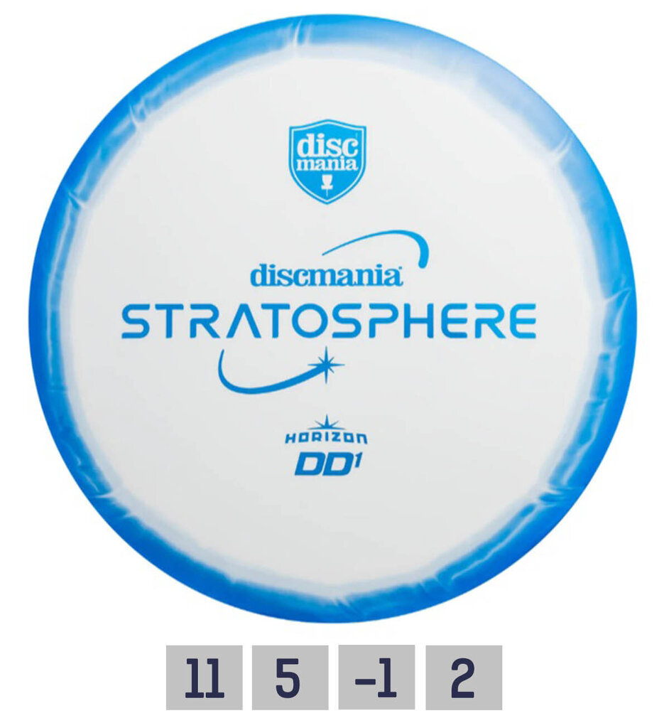 Frisbeegolfkiekko Discmania Fairway Driver S-Line Horizon DD1 Stratosphere, valkoinen hinta ja tiedot | Frisbeegolf | hobbyhall.fi