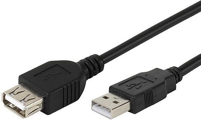 Vivanco-kaapeli USB 2.0 jatke 3m (45228) hinta ja tiedot | Kaapelit ja adapterit | hobbyhall.fi