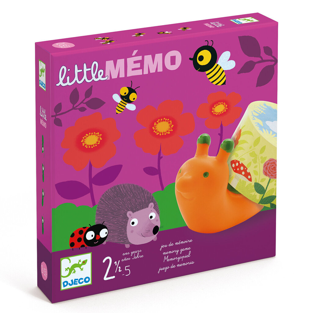 Lautapeli pienimmille Djeco Baby Little Memo, DJ08552 hinta ja tiedot | Lautapelit ja älypelit | hobbyhall.fi