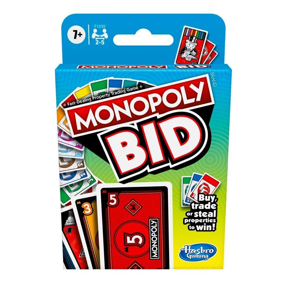 Korttipeli Hasbro Monopoly Monopolis: Bid hinta 