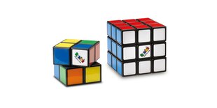 RUBIK´S CUBE Rubikin kuutio, tuplapakkaus hinta ja tiedot | Lautapelit ja älypelit | hobbyhall.fi