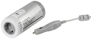 Vivanco DC/AC invertteri + USB 150W (35990) hinta ja tiedot | Sähköiset lisätarvikkeet | hobbyhall.fi
