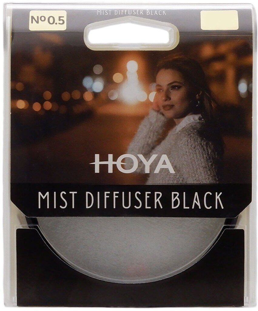 Hoya suodatin Mist Diffuser Musta No0.5 77mm hinta ja tiedot | Kameran suotimet | hobbyhall.fi