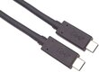 PremiumCord-kaapeli USB4 8K 60Hz 0,8m hinta ja tiedot | Puhelinkaapelit | hobbyhall.fi