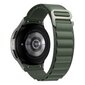 Tech-Protect kellohihna Nylon Pro Samsung Galaxy Watch4/5/5 Pro, sotilaallinen vihreä hinta ja tiedot | Älykellojen ja aktiivisuusrannekkeiden lisätarvikkeet | hobbyhall.fi