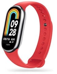 Tech-Protect kellon ranneke IconBand Xiaomi Smart Band 8, punainen hinta ja tiedot | Älykellojen ja aktiivisuusrannekkeiden lisätarvikkeet | hobbyhall.fi
