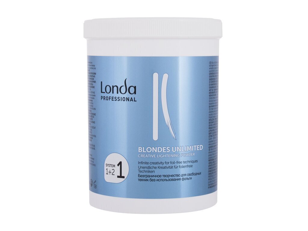 LONDA Blondes Unlimited Creative blonding puuteri 400g hinta ja tiedot | Hiusvärit | hobbyhall.fi