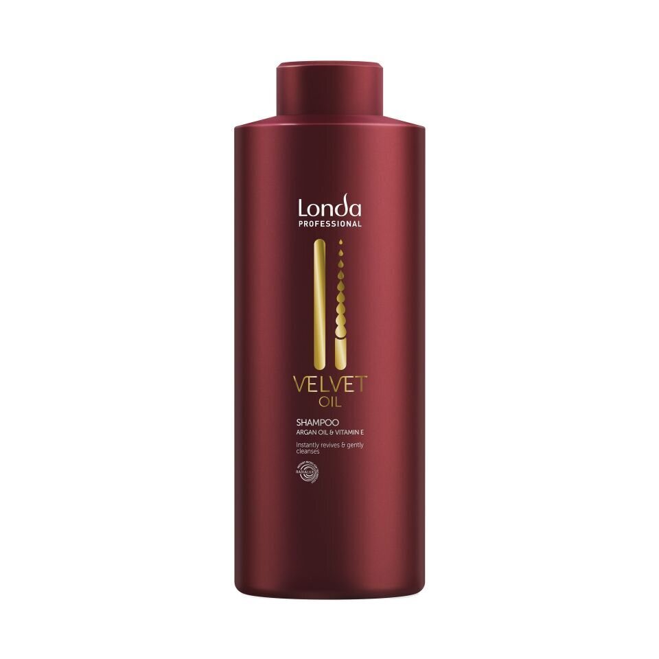 LONDA Velvet Oil Shampoo 1000ml hinta ja tiedot | Shampoot | hobbyhall.fi