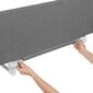 Sängyn kaide Lionelo Lora XL, 150 cm, Grey Stone hinta ja tiedot | Lasten turvallisuus | hobbyhall.fi