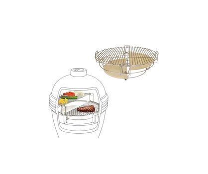 Monitasoinen grilliritilä Divide & Conquer Kamado 21" hinta ja tiedot | Grillitarvikkeet ja -välineet | hobbyhall.fi