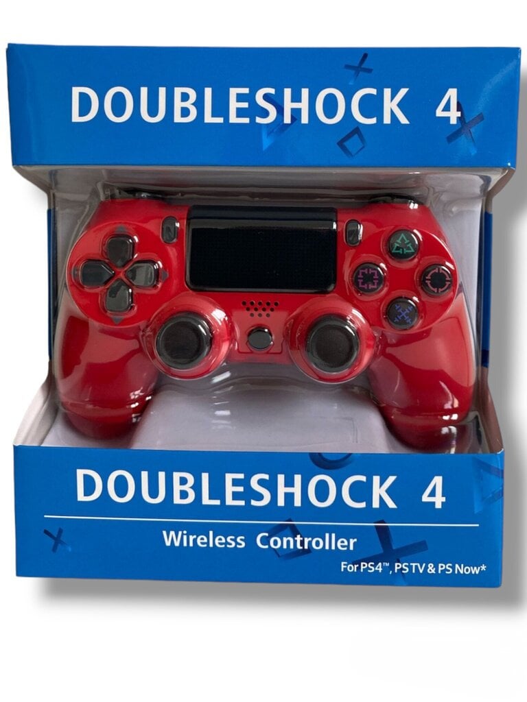 Play RE PlayStation 4 Doubleshock 4 V2 langaton, Bluetooth, kaukosäädin (PS4 /PC/PS5 / Android / iOS) hinta ja tiedot | Ohjaimet ja lisätarvikkeet | hobbyhall.fi