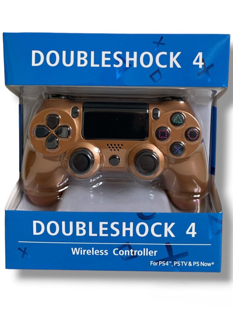 Play RE PlayStation 4 Doubleshock 4 V2 langaton, Bluetooth, kaukosäädin (PS4 /PC/PS5 / Android / iOS) hinta ja tiedot | Ohjaimet ja lisätarvikkeet | hobbyhall.fi