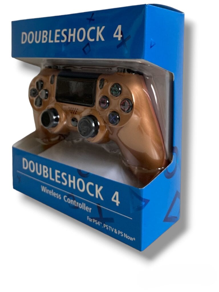 Play RE PlayStation 4 Doubleshock 4 V2 langaton, Bluetooth, kaukosäädin (PS4 /PC/PS5 / Android / iOS) hinta ja tiedot | Ohjaimet ja lisätarvikkeet | hobbyhall.fi