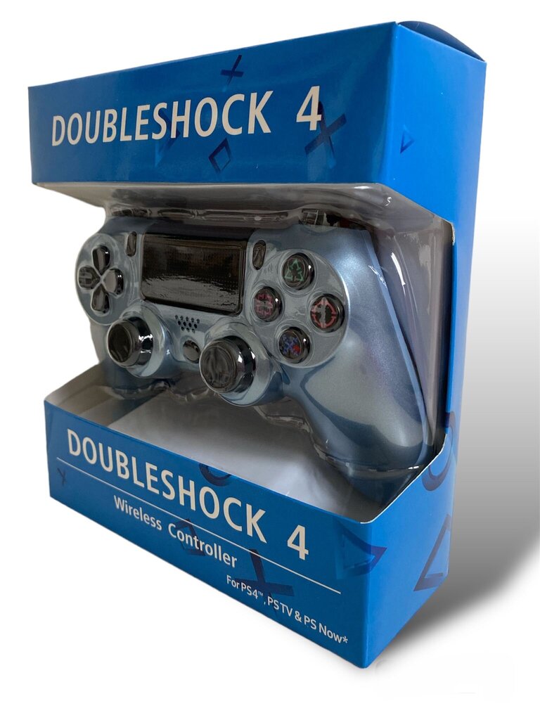 Play RE PlayStation 4 Doubleshock 4 V2 langaton, Bluetooth, kaukosäädin (PS4 /PC/PS5 / Android / iOS) hinta ja tiedot | Ohjaimet ja lisätarvikkeet | hobbyhall.fi