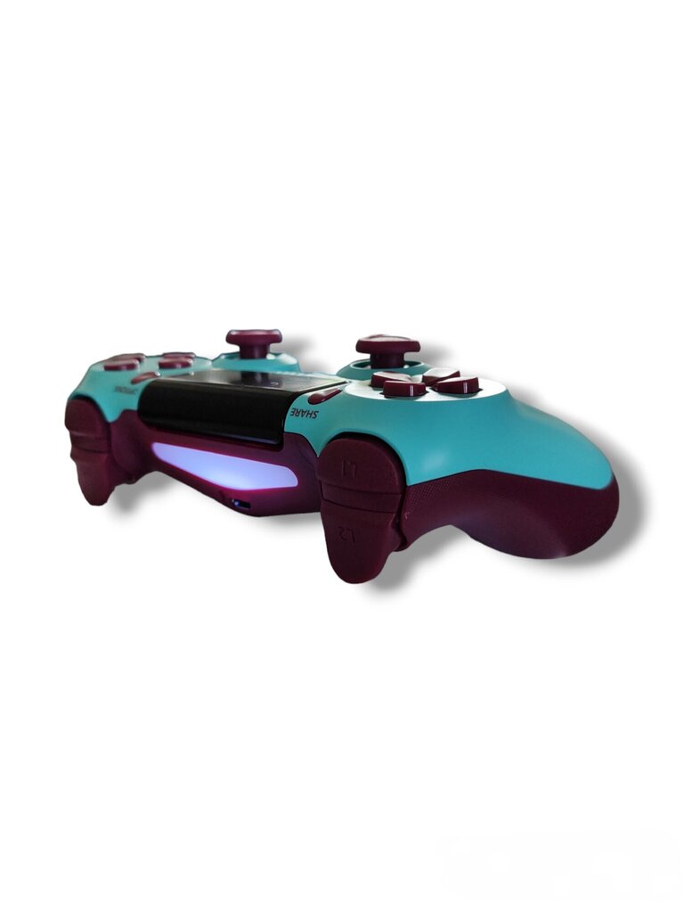 Play RE PlayStation 4 Doubleshock 4 V2 langaton, Bluetooth, kaukosäädin (PS4 /PC/PS5 / Android / iOS) hinta ja tiedot | Ohjaimet ja lisätarvikkeet | hobbyhall.fi