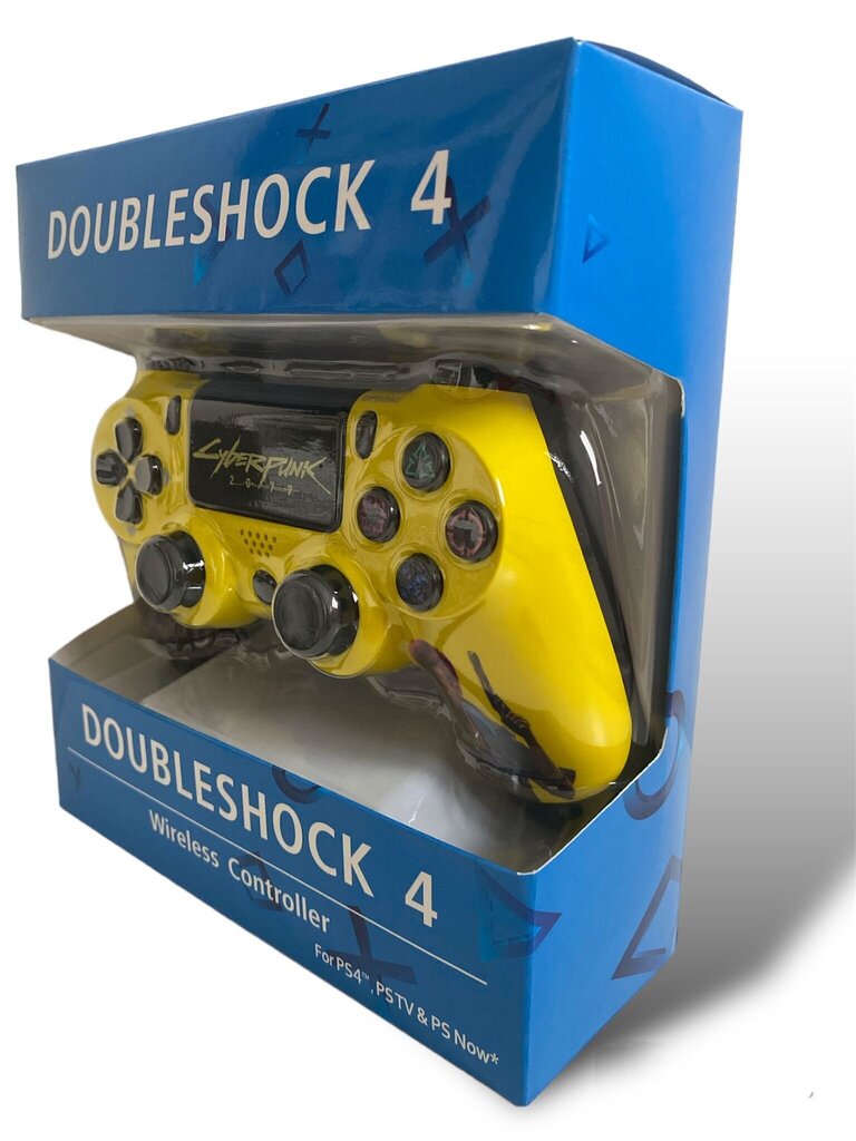 Play RE PlayStation 4 Doubleshock 4 V2 langaton, Bluetooth, kaukosäädin (PS4 /PC/PS5 / Android / iOS) hinta ja tiedot | Ohjaimet ja lisätarvikkeet | hobbyhall.fi