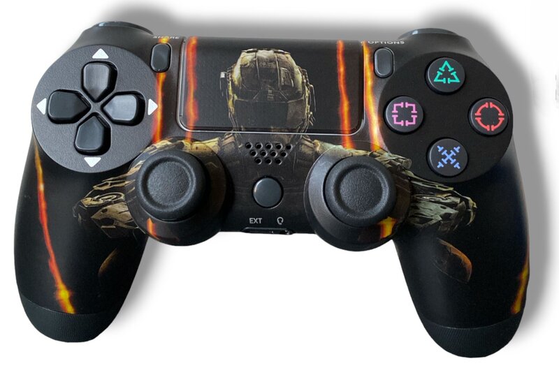 Play RE PlayStation 4 Doubleshock 4 V2 langaton, Bluetooth, kaukosäädin (PS4 /PC/PS5 / Android / iOS)