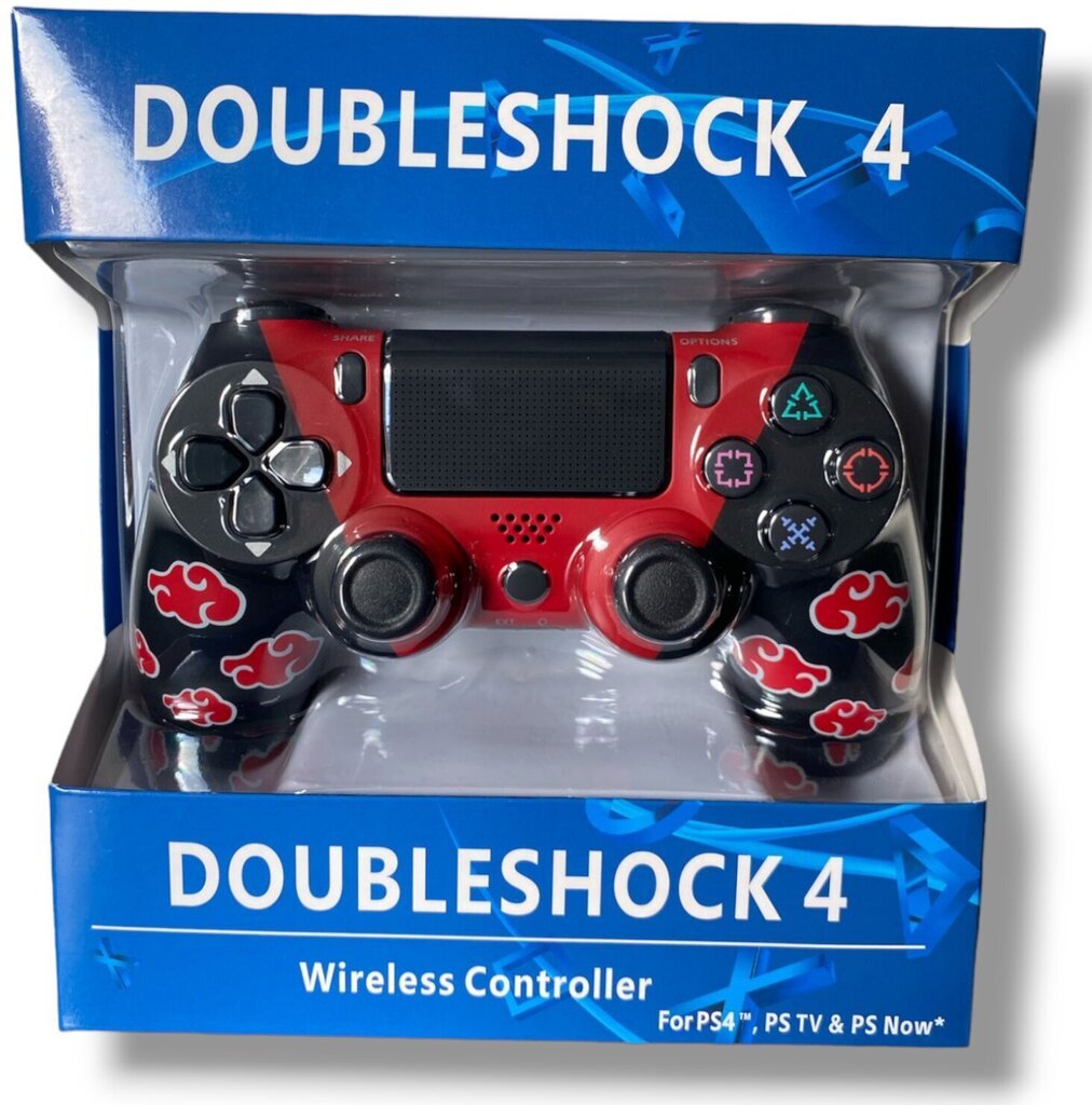 Play RE PlayStation 4 Doubleshock 4 V2 langaton, Bluetooth, kaukosäädin (PS4 /PC/PS5 / Android / iOS) hinta ja tiedot | Ohjaimet ja lisätarvikkeet | hobbyhall.fi