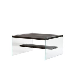 Kahvipöytä, Asir, 75x40x75 cm, harmaa hinta ja tiedot | Sohvapöydät | hobbyhall.fi