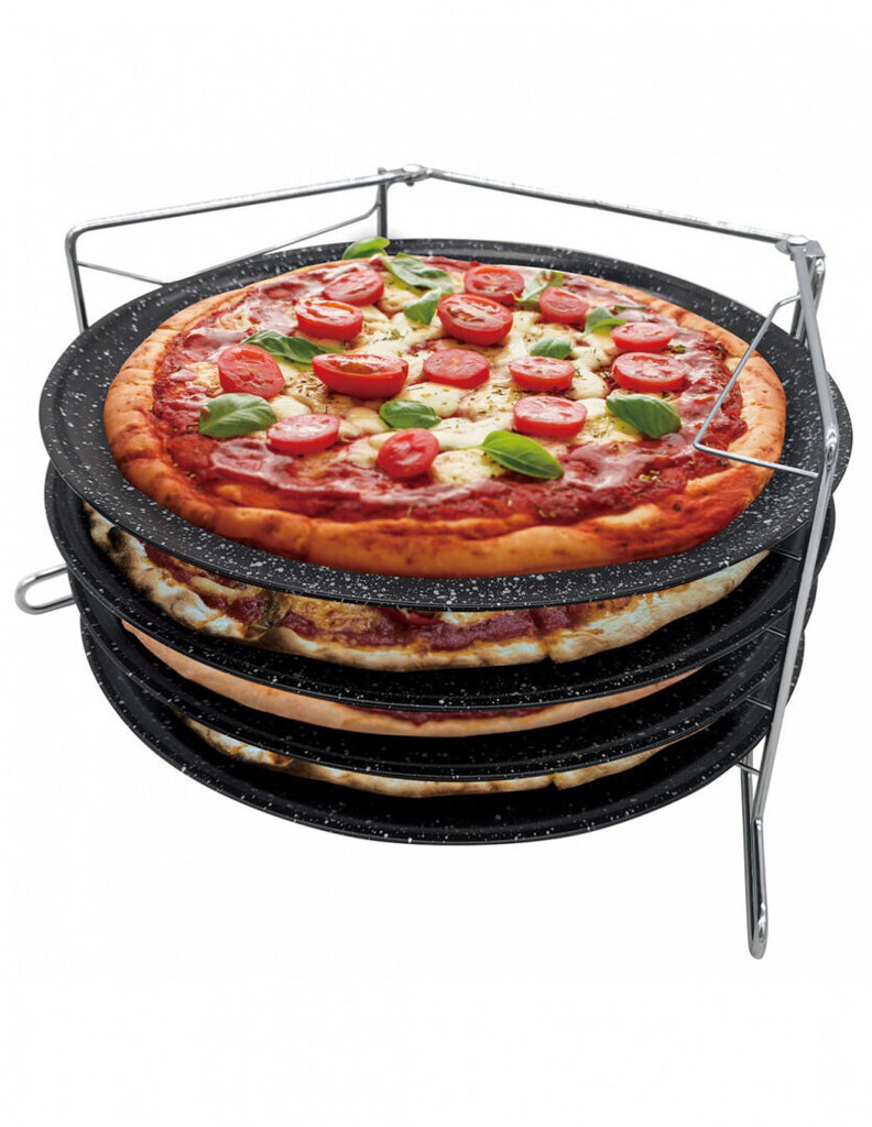 Kinghoff pizzapeltisetti 4 kpl, KH-1553 hinta ja tiedot | Uunivuoat ja leivontavälineet | hobbyhall.fi