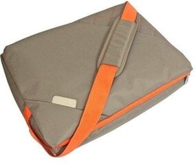 Platinet muistikirjalaukku 15,6" Messenger Collection, beige/oranssi (41730) hinta ja tiedot | Tietokonelaukut | hobbyhall.fi