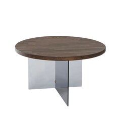 Sohvapöytä Asir, 70x40 cm, ruskea/tummanharmaa hinta ja tiedot | Sohvapöydät | hobbyhall.fi