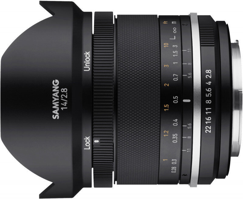 Samyang MF 14mm f/2.8 MK2 -objektiivi Nikonille hinta ja tiedot | Objektiivit | hobbyhall.fi