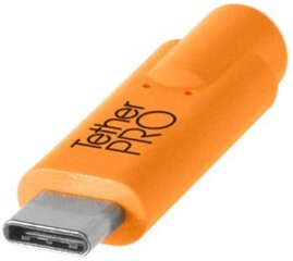 Tether Tools -kaapeli USB - USB-C 4,6 m, oranssi hinta ja tiedot | Tether Tools Matkapuhelimet ja tarvikkeet | hobbyhall.fi