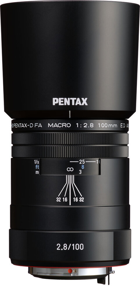 HD Pentax D-FA 100mm f/2.8 Macro ED AW -objektiivi, musta hinta ja tiedot | Objektiivit | hobbyhall.fi