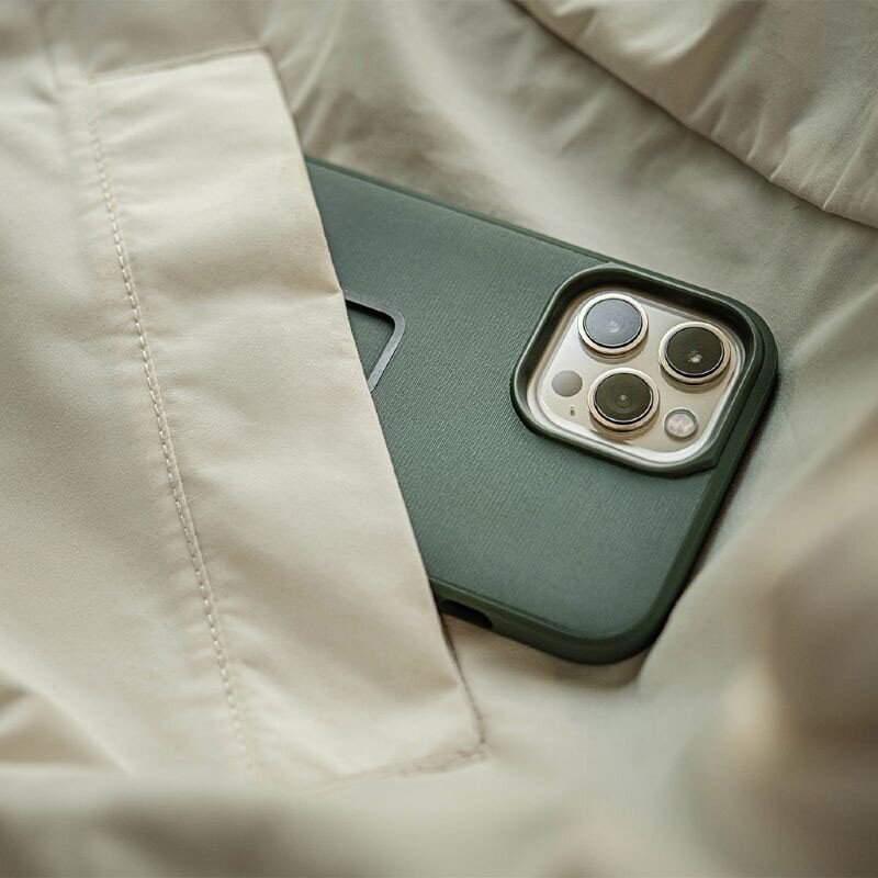 Peak Design kotelo Apple iPhone 14 Pro Max Everyday Mobile Fabric, salvia hinta ja tiedot | Puhelimen kuoret ja kotelot | hobbyhall.fi