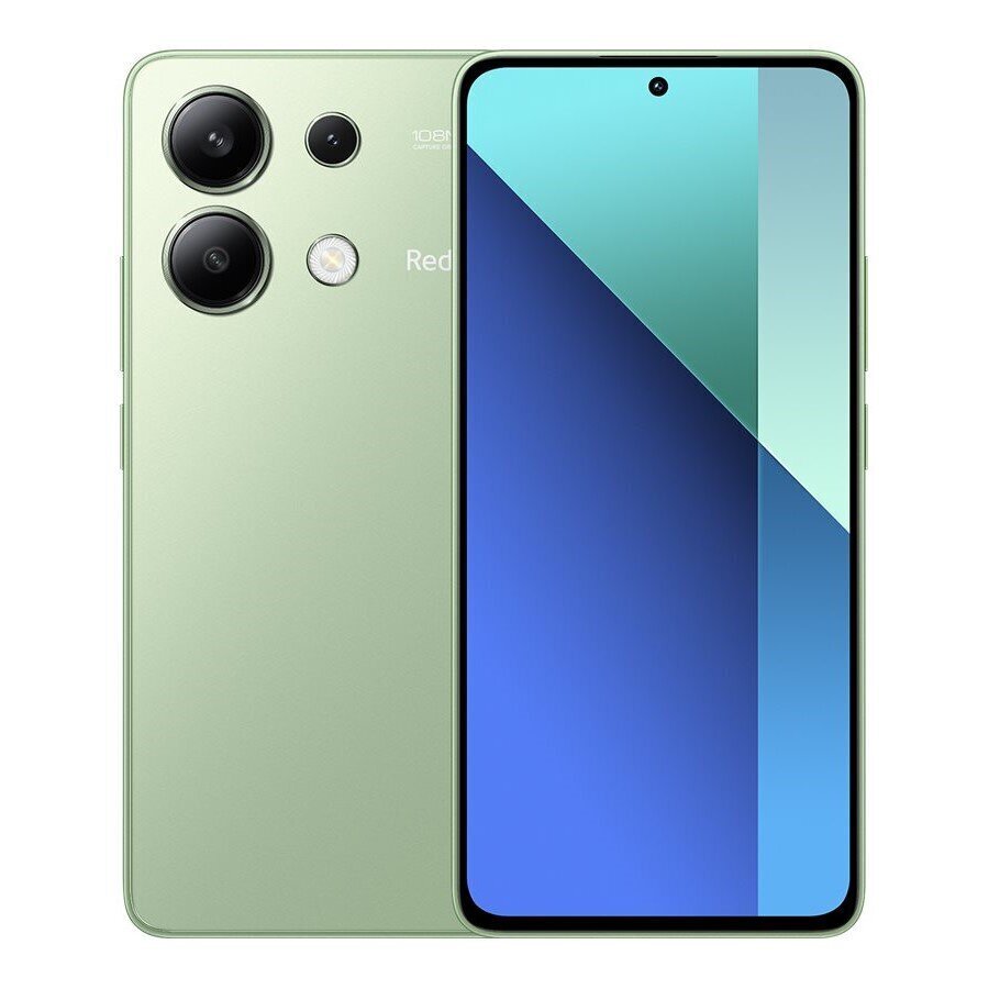 Xiaomi Redmi Note 13 6/128GB Mint Green hinta ja tiedot | Matkapuhelimet | hobbyhall.fi