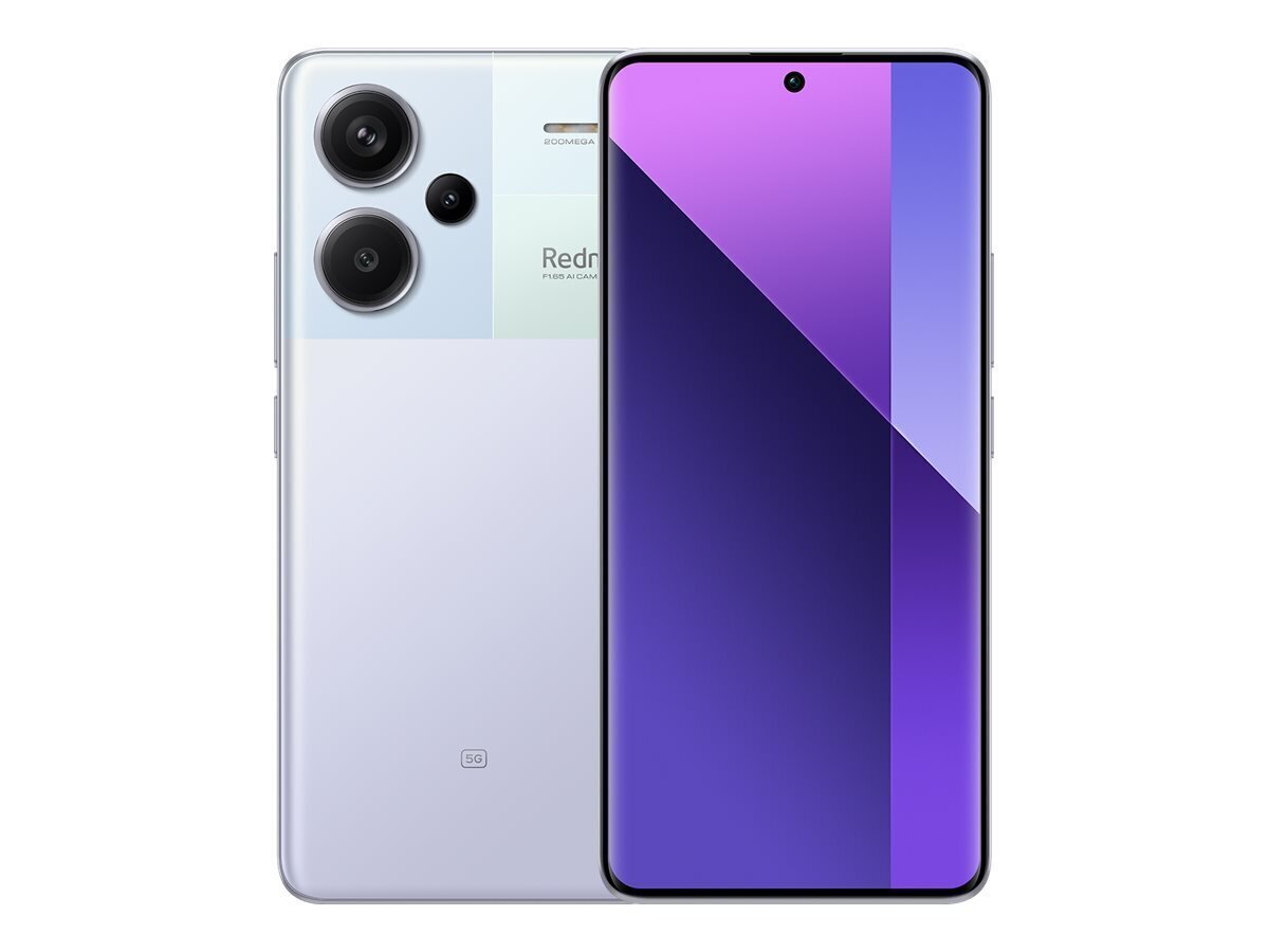 Xiaomi Redmi Note 13 Pro+ 5G 12/512GB Aurora Purple hinta ja tiedot | Matkapuhelimet | hobbyhall.fi