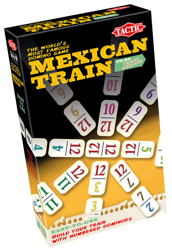 Tactic matkapeli Mexican train (ENG) hinta ja tiedot | Lautapelit ja älypelit | hobbyhall.fi