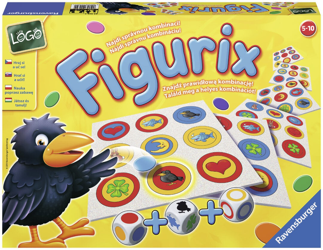 Ravensburger-lautapeli Figurix hinta ja tiedot | Lautapelit ja älypelit | hobbyhall.fi