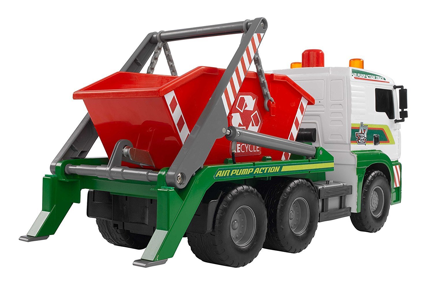 Dickie Toys Air Pump Container Truck hinta ja tiedot | Poikien lelut | hobbyhall.fi