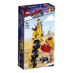70823 LEGO® THE LEGO® Movie 2™ Emmetin kolmipyörä hinta ja tiedot | LEGOT ja rakennuslelut | hobbyhall.fi