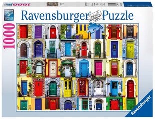 Ravensburger palapeli 1000 kappaletta Maailman ovet hinta ja tiedot | Palapelit | hobbyhall.fi